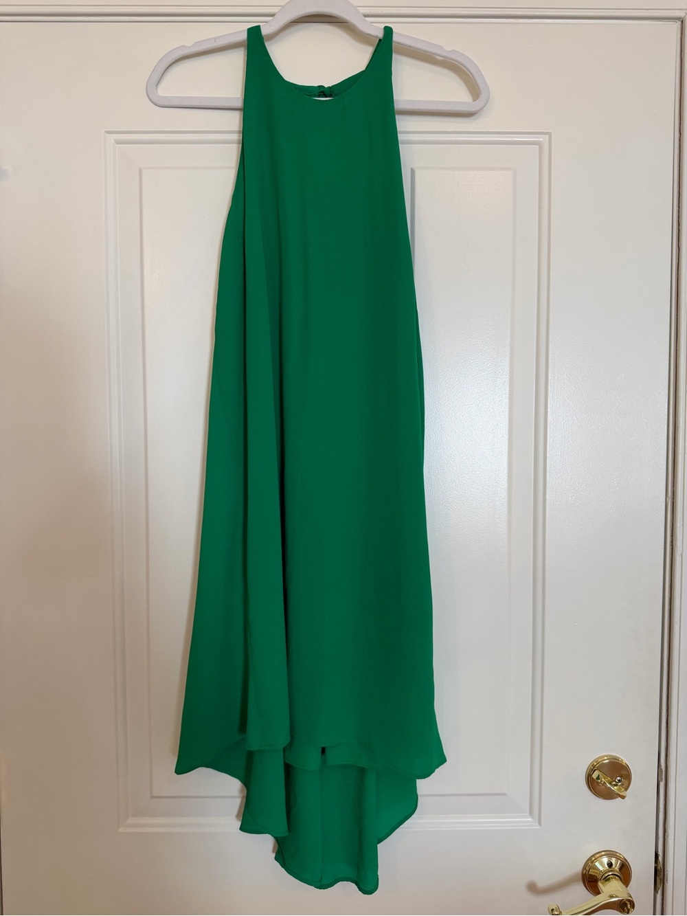 Mossimo Supply Co. Emerald Green High-Low Dress